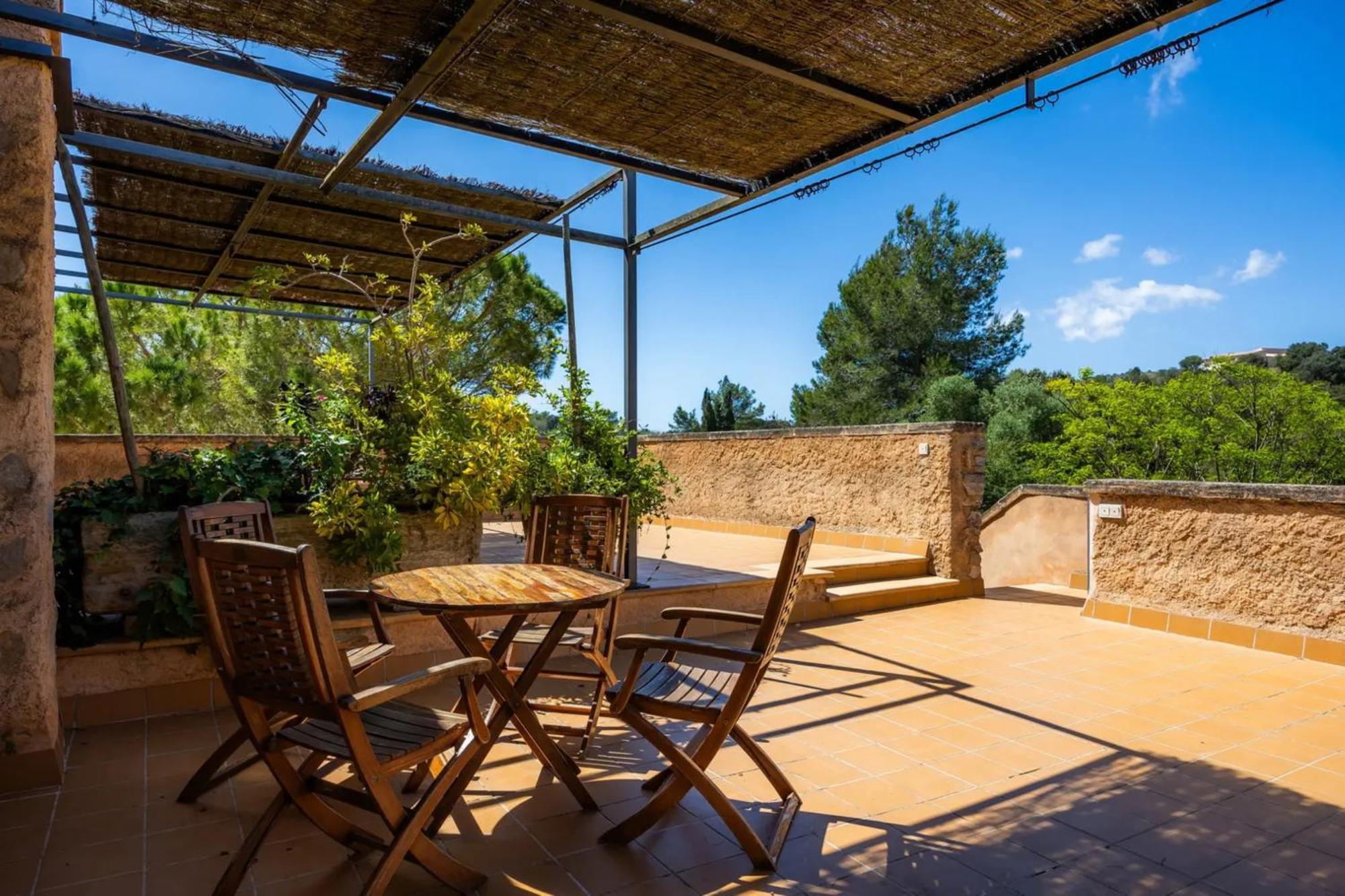 Agroturismo S'Hort De Sa Bagura 桑特略伦斯斯德斯卡尔达萨尔 外观 照片