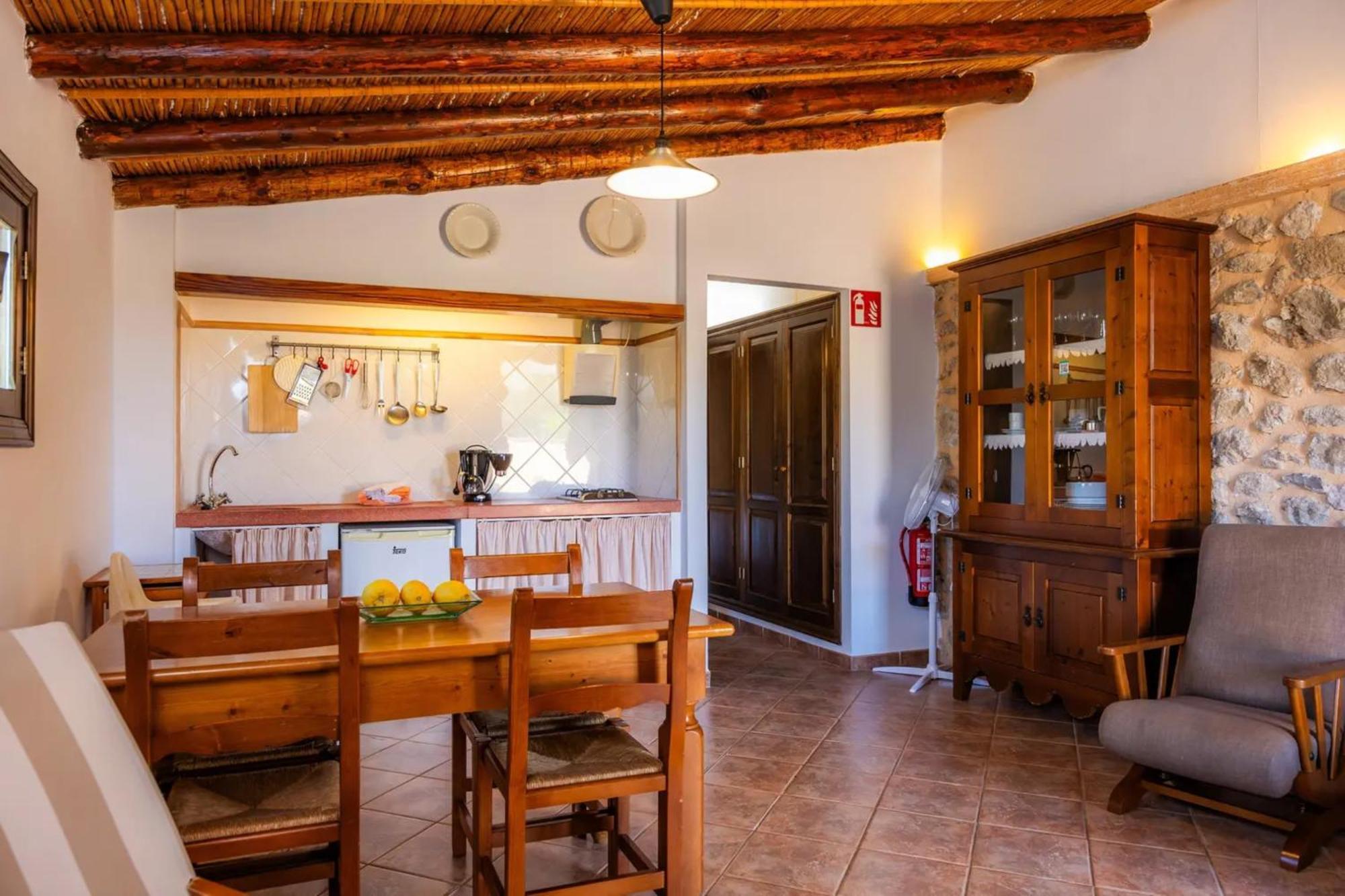 Agroturismo S'Hort De Sa Bagura 桑特略伦斯斯德斯卡尔达萨尔 外观 照片