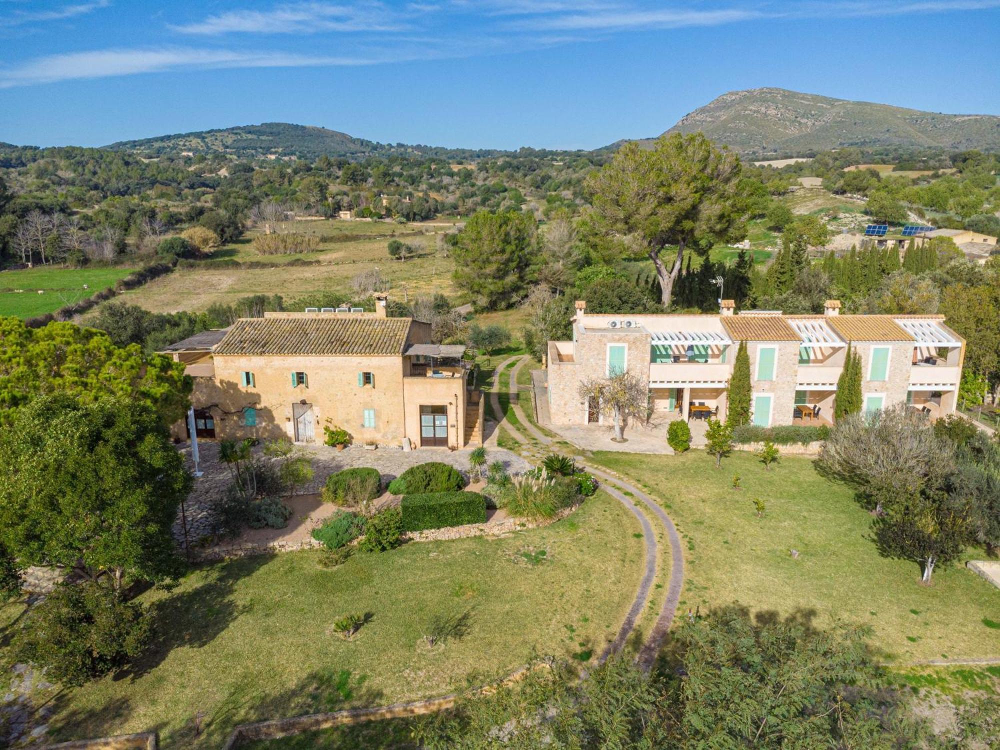 Agroturismo S'Hort De Sa Bagura 桑特略伦斯斯德斯卡尔达萨尔 外观 照片